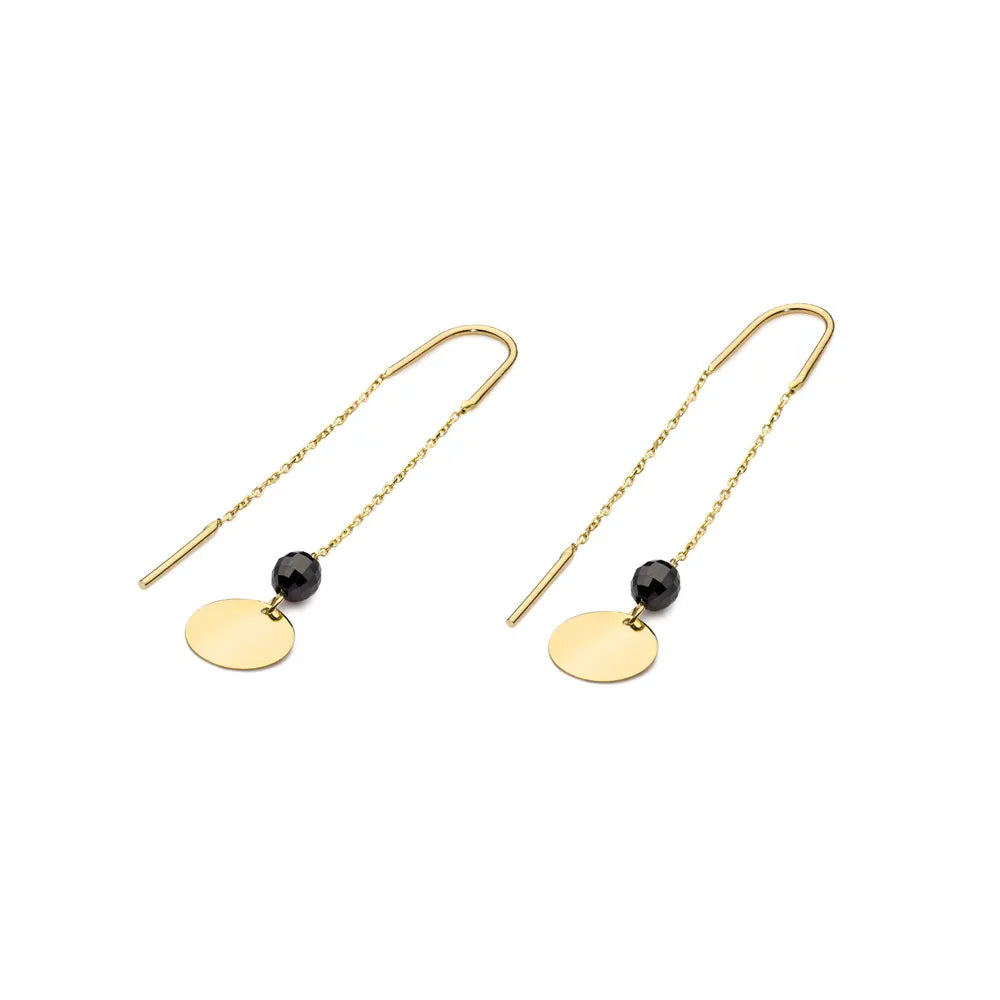 Gold-Steckohrringe mit Zirkonia K184 14K 585