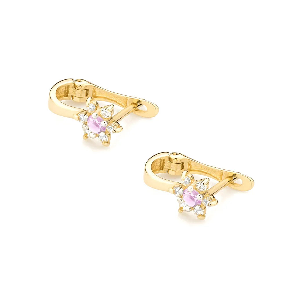 children-s-gold-english-clasp-earrings-with-zirconia-k345-333