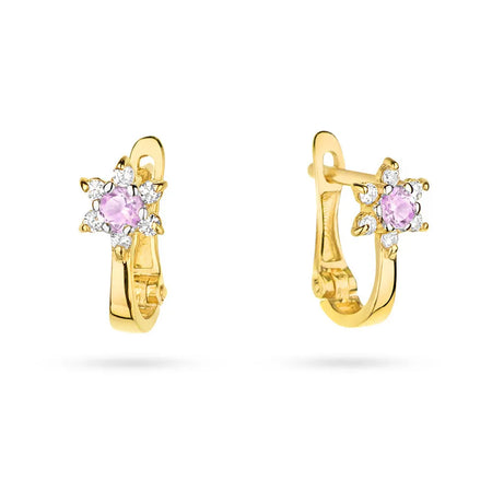 children-s-gold-english-clasp-earrings-with-zirconia-k345-333