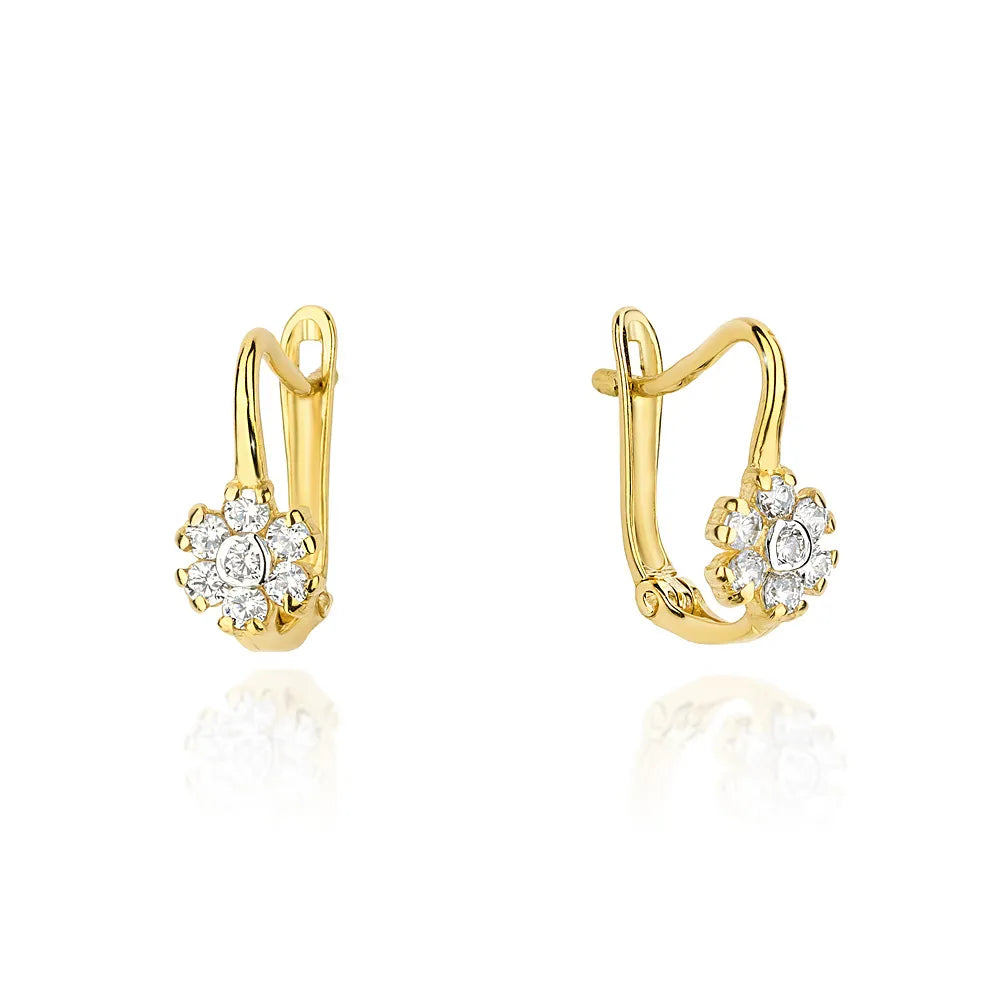 children-s-gold-english-clasp-earrings-with-zirconia-k358-333