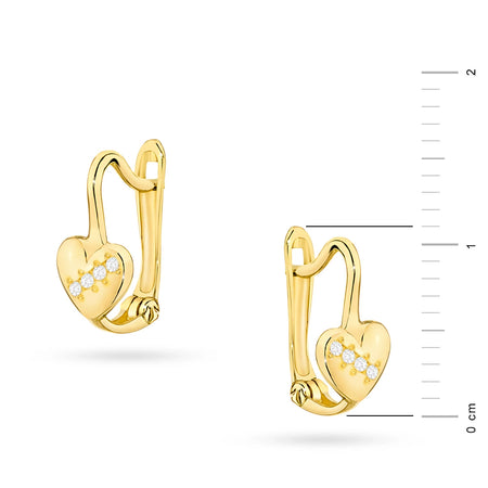 children-s-gold-english-clasp-earrings-with-zirconia-k408-14k-585