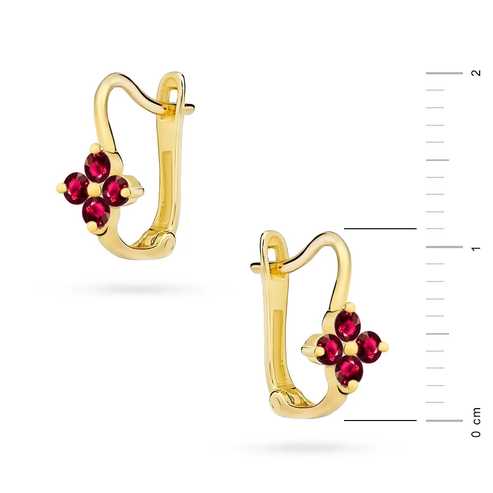 children-s-gold-english-clasp-earrings-with-zirconia-k478-333