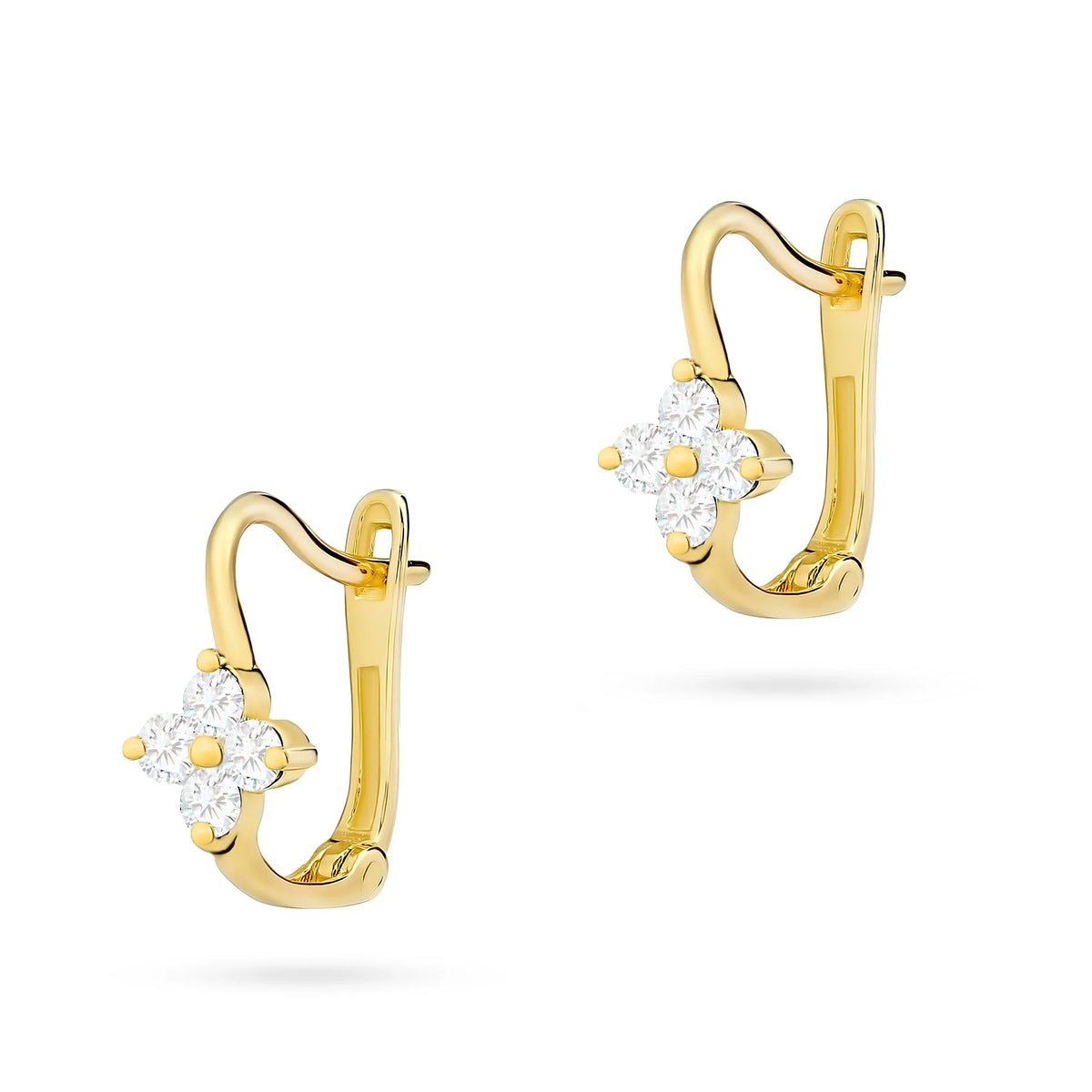 children-s-gold-english-clasp-earrings-with-zirconia-k478-14k-585