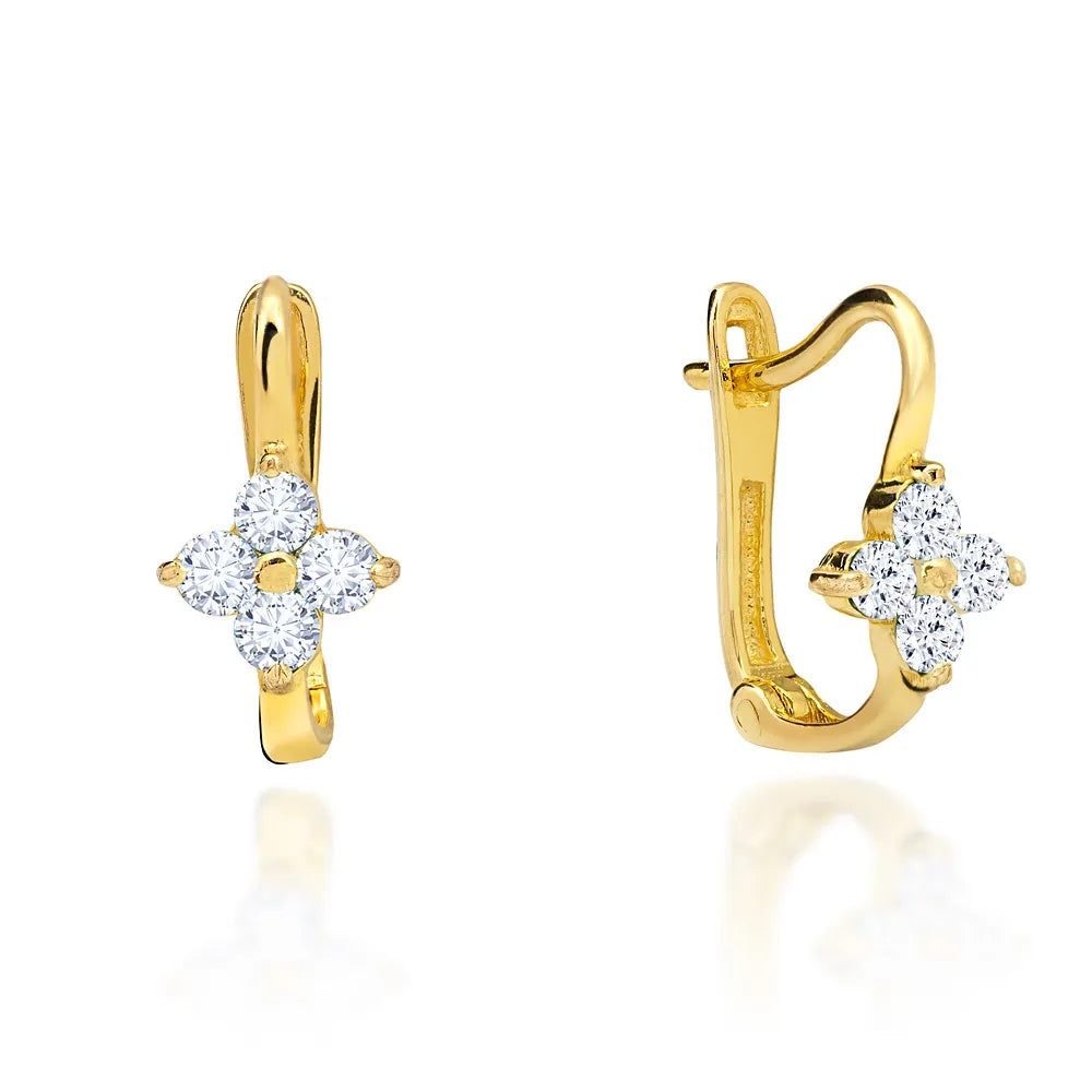 children-s-gold-english-clasp-earrings-with-zirconia-k478-14k-585