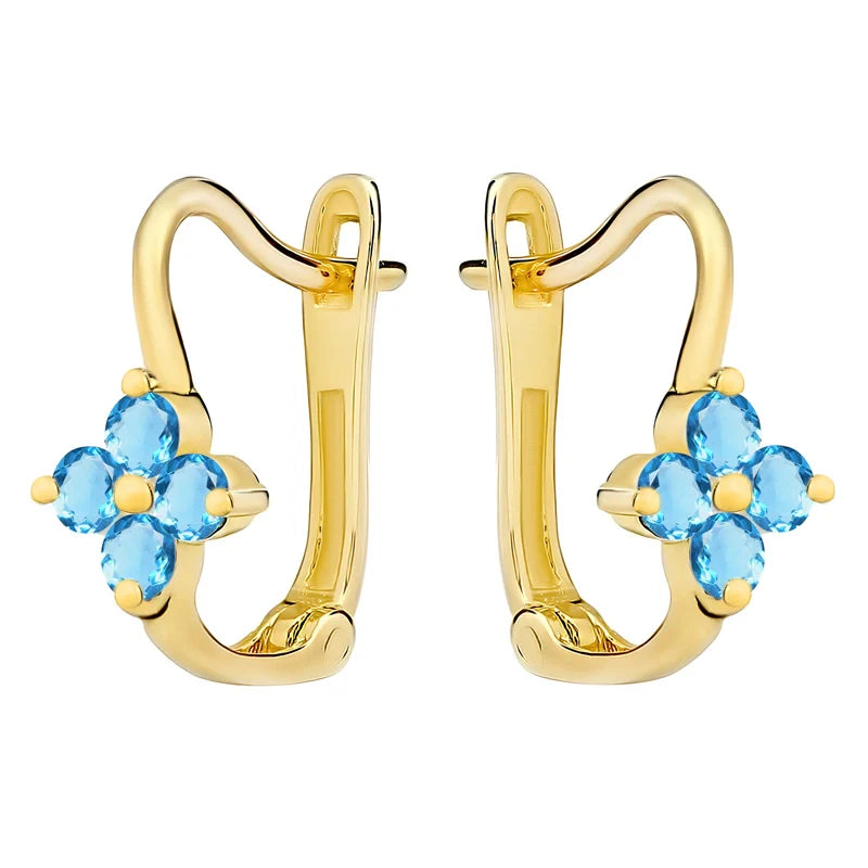 children-s-gold-english-clasp-earrings-with-zirconia-k478-14k-585