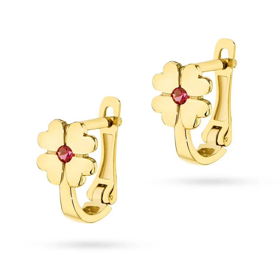 children-s-gold-english-clasp-earrings-with-zirconia-k921-333