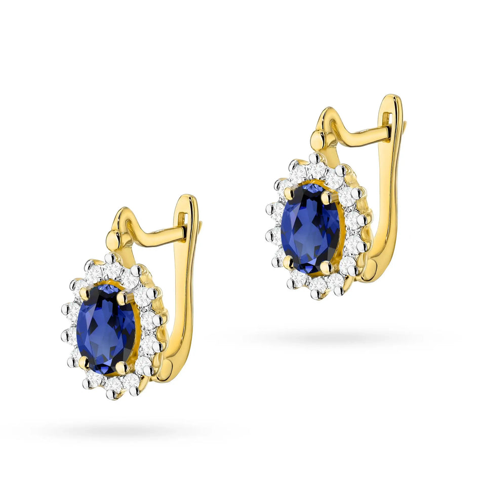 gold-earrings-with-sapphires-and-diamonds