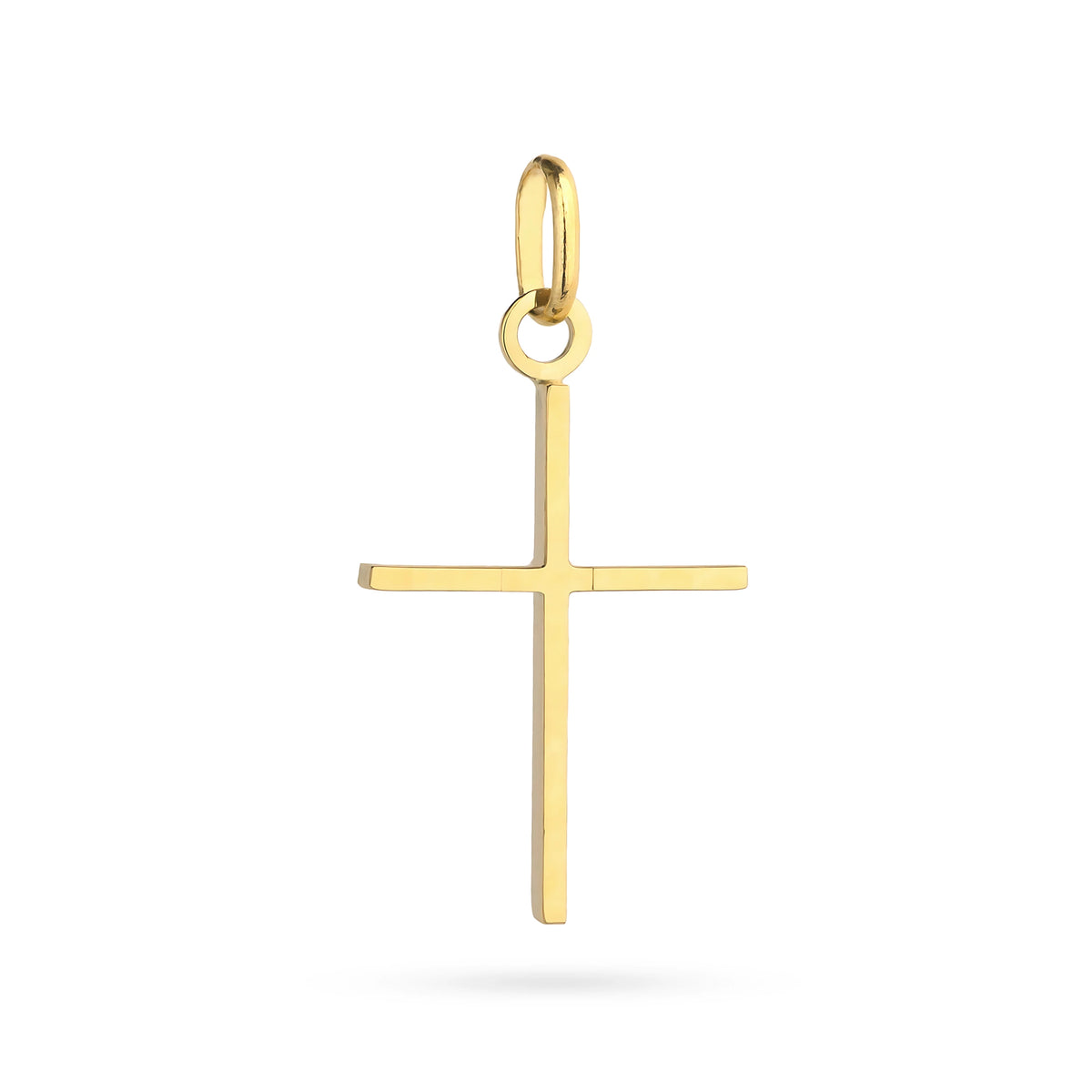goldenes Kreuzanhänger mit Jesus Christus kr-gw-082-585