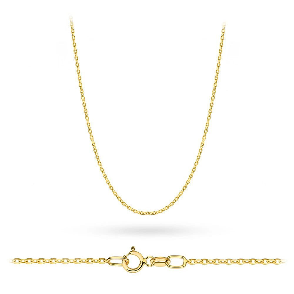 goldene Rolo-Kette 1,4 mm L GW 048 585