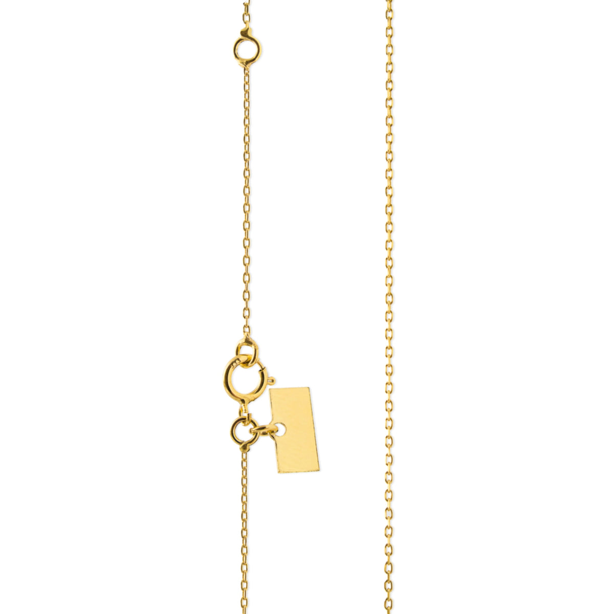 Gold Ankerkette 1,0 mm