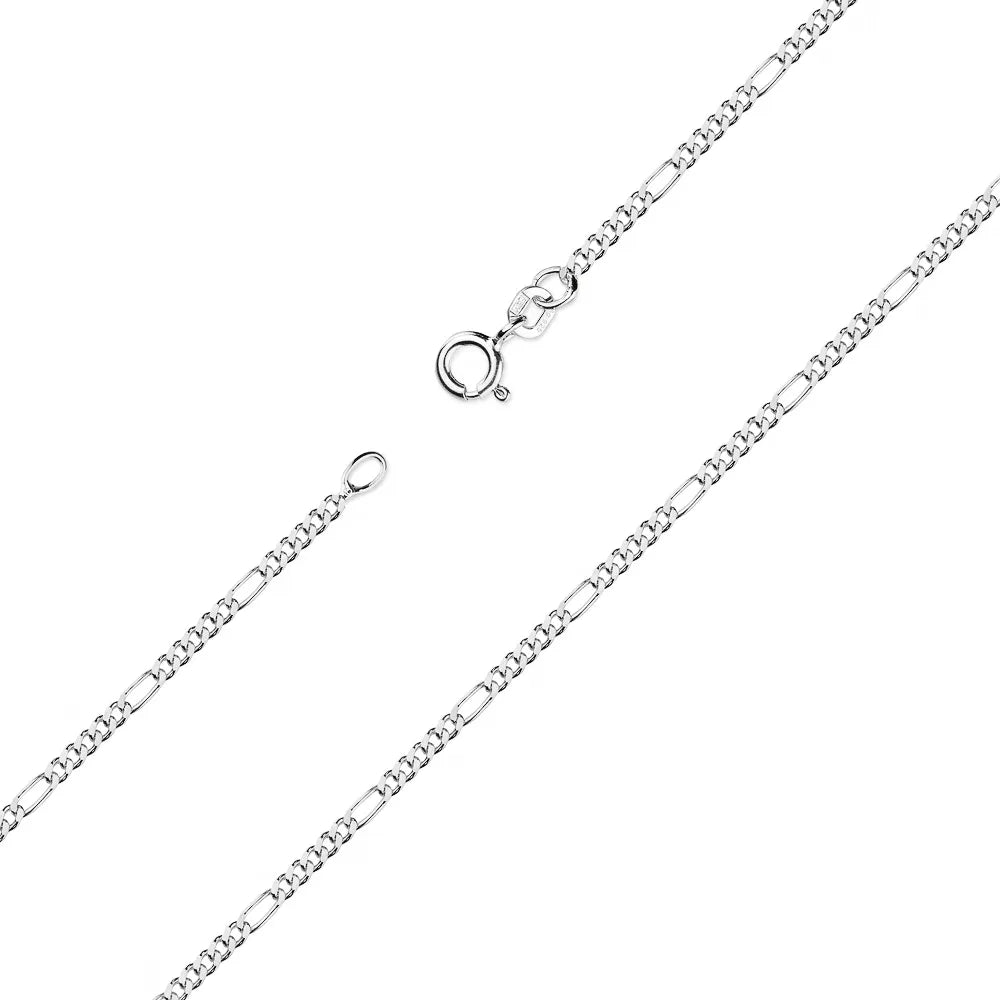 Herren-Silber-Figaro-Kette-1,9mm-l095-925