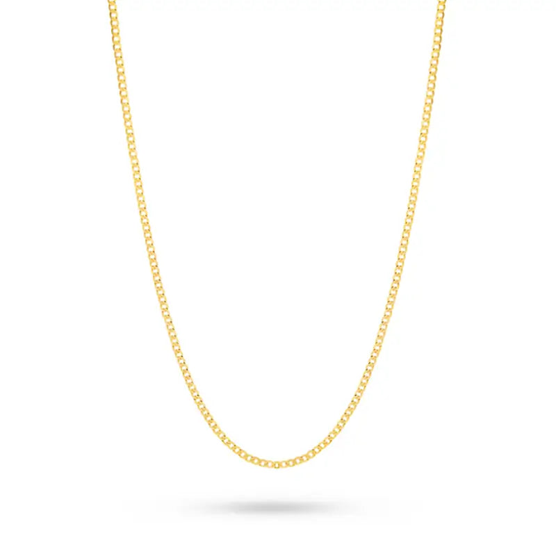 8-karat-gold-diamantschliff-flachpanzerkette-l154