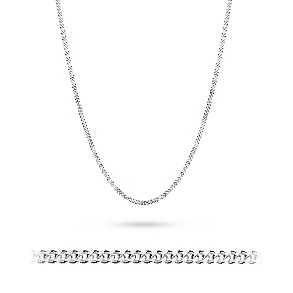 Herren-Silberpanzerkette 2,1 mm L174 925