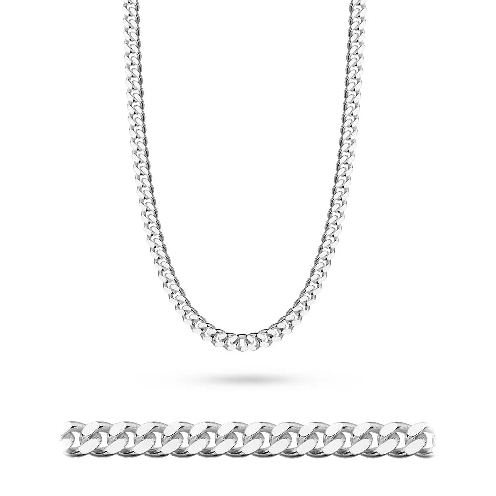 Herren-Silberpanzerkette 4,2 mm L218 925