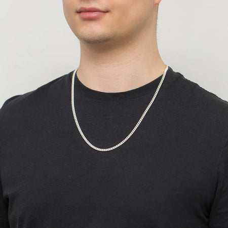 Herren-Silberpanzerkette 4,2 mm L218 925