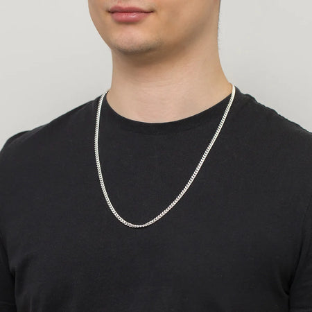 Herren-Silberpanzerkette 4,2 mm L218 925