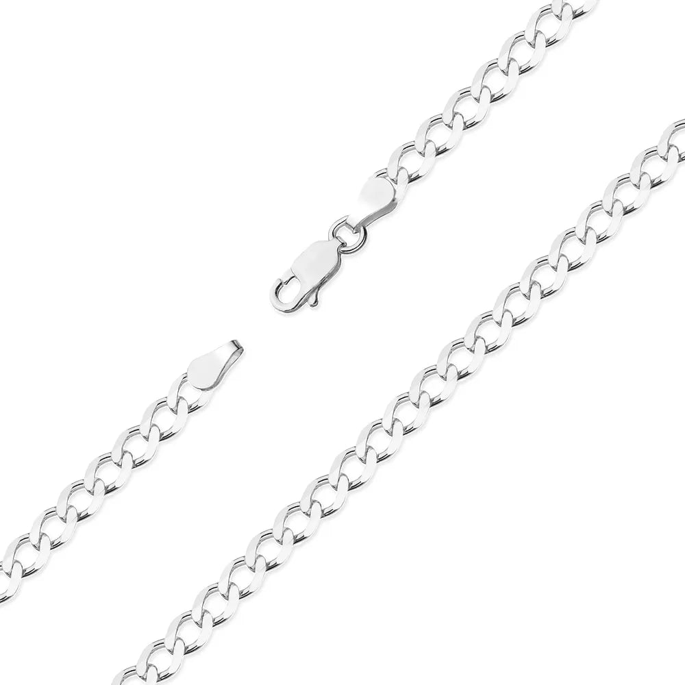 Herren-Silberpanzerkette 4,2 mm L227 925