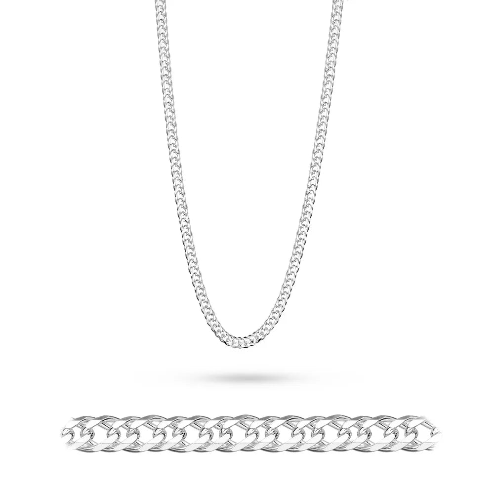 Herren-Silberpanzerkette 5,1 mm L230 925