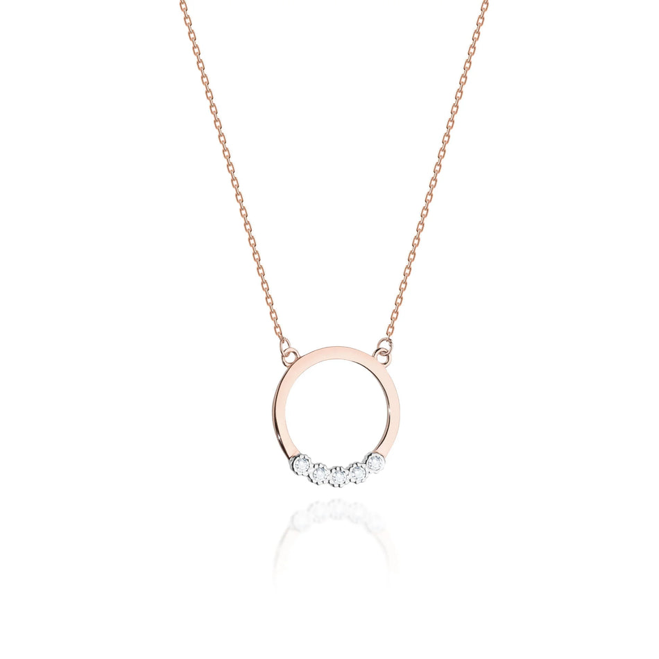 gold-celebrity-necklace-with-diamonds-circle-n0020