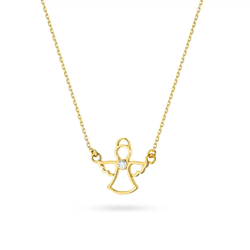 gold-necklace-with-diamond-angel-n0044