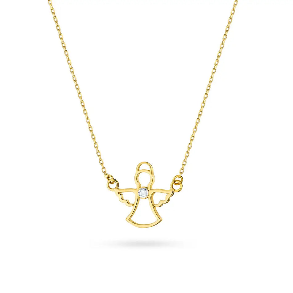 gold-necklace-with-diamond-angel-n0044