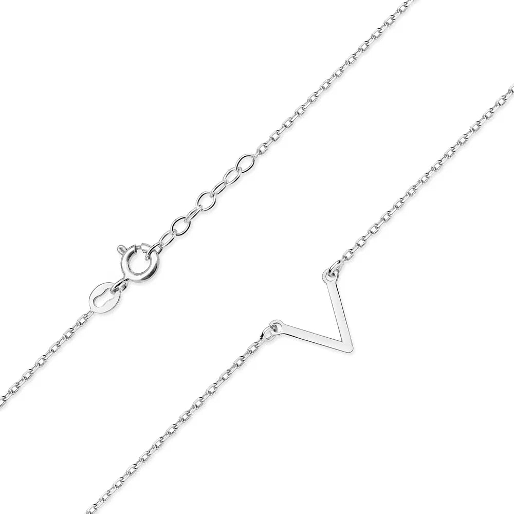silber-halskette-buchstabe-v-n156-925-s