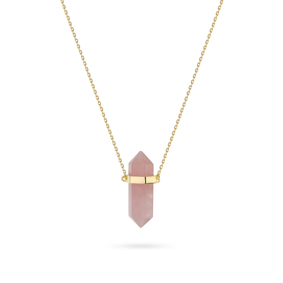 gold-plated-silver-necklace-with-pink-quartz-n182-925-rz
