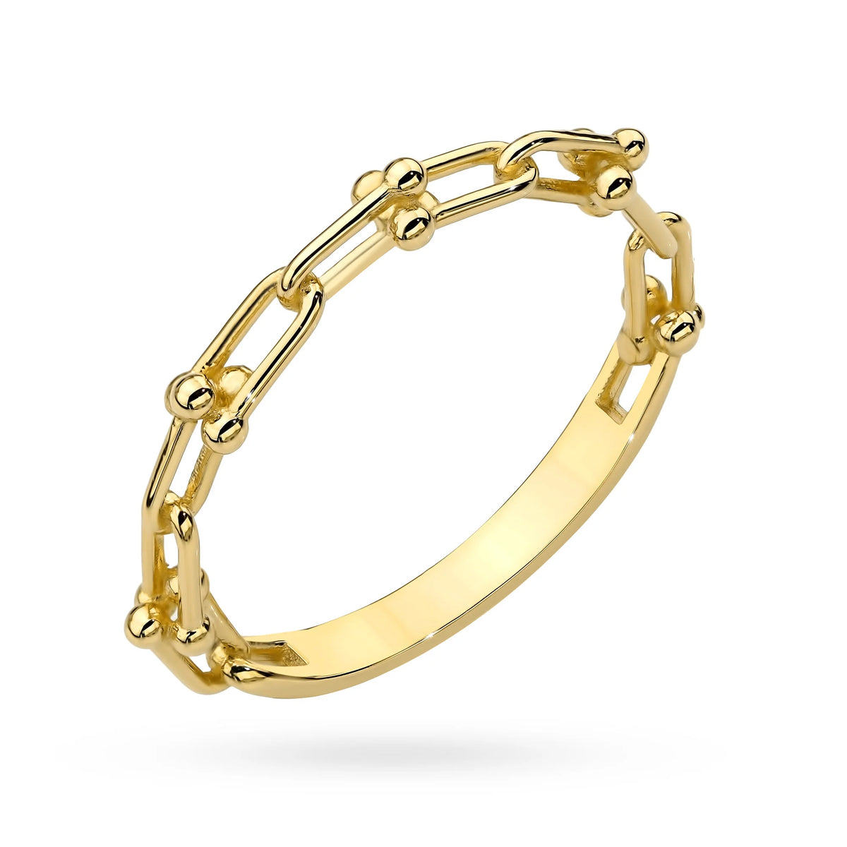 Ring aus 585er Gelbgold mit Perle