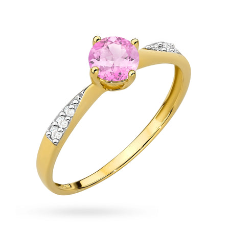 8k-gold-ring-with-pink-zirconia-p167-333-r