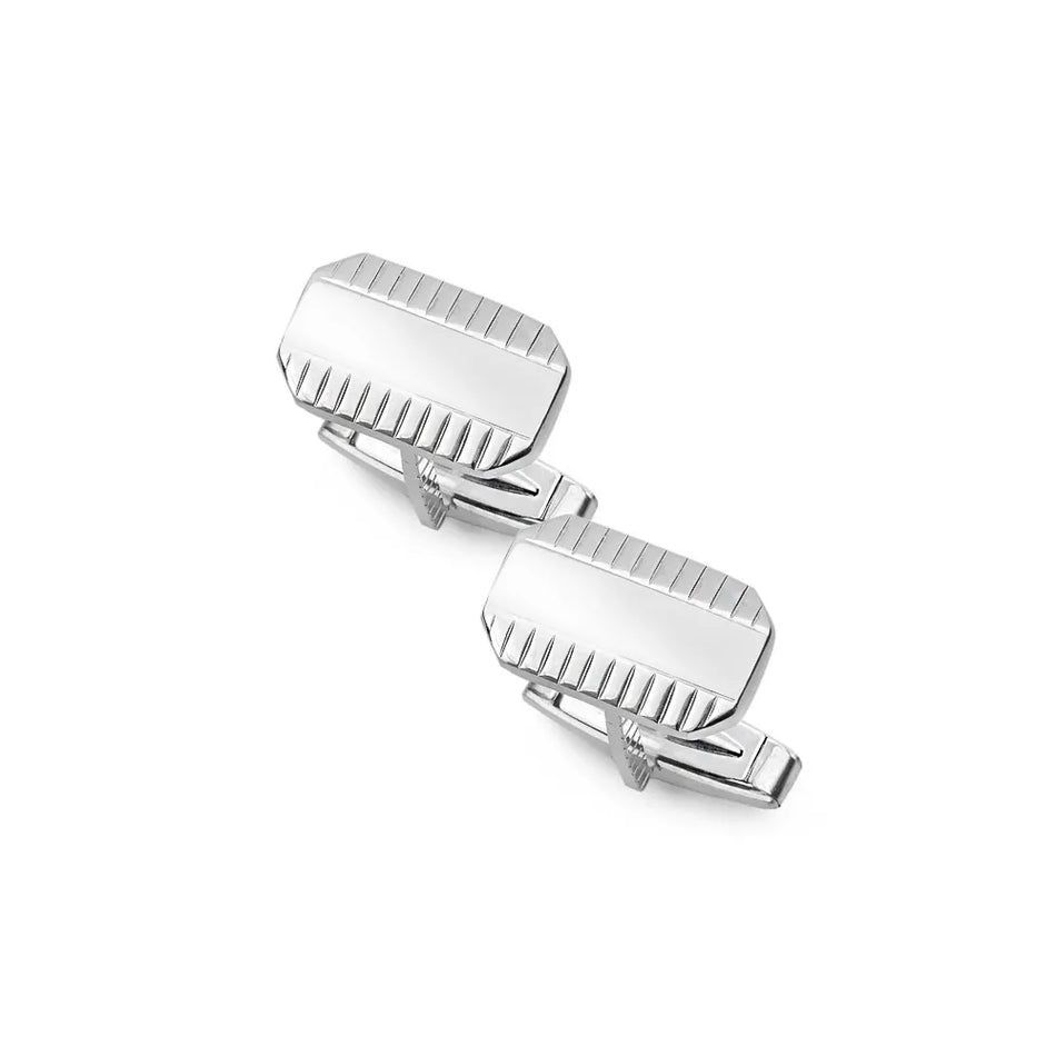 Men's Silver Cufflinks