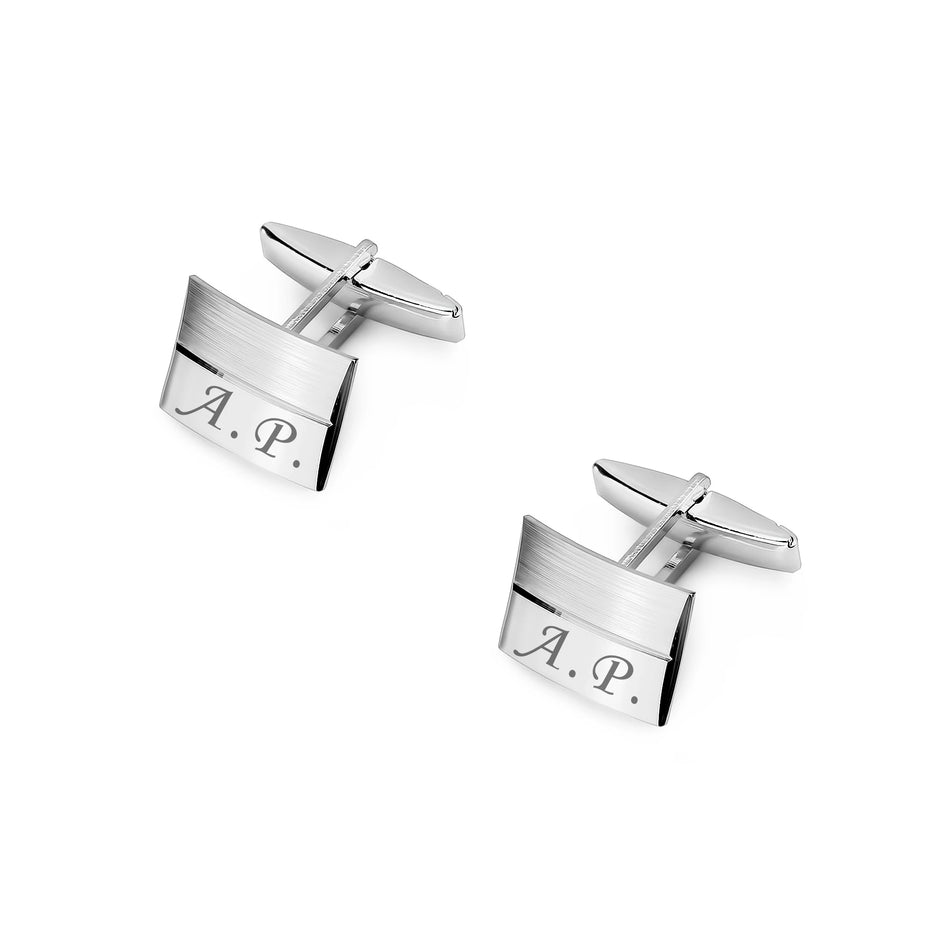 Men's Silver Cufflinks