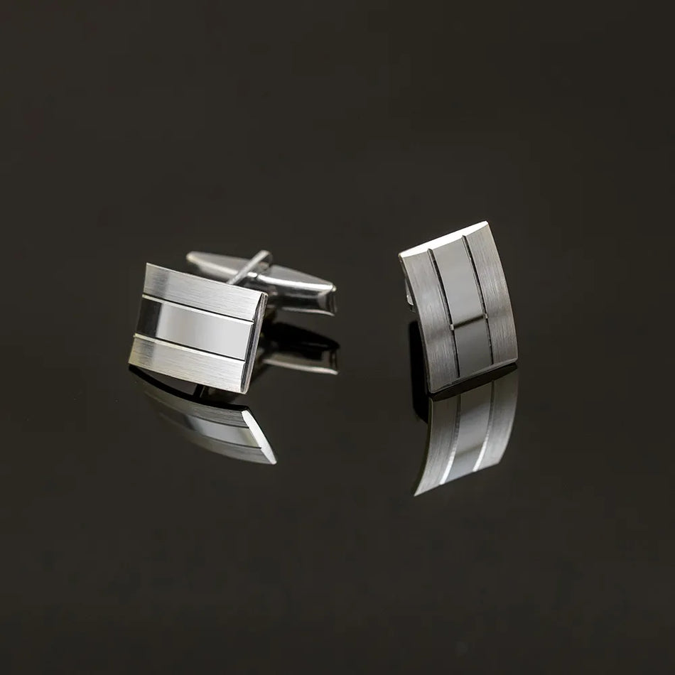 Men's Silver Cufflinks