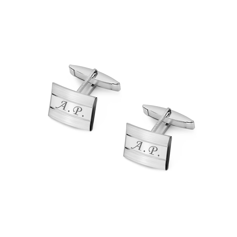 Men's Silver Cufflinks