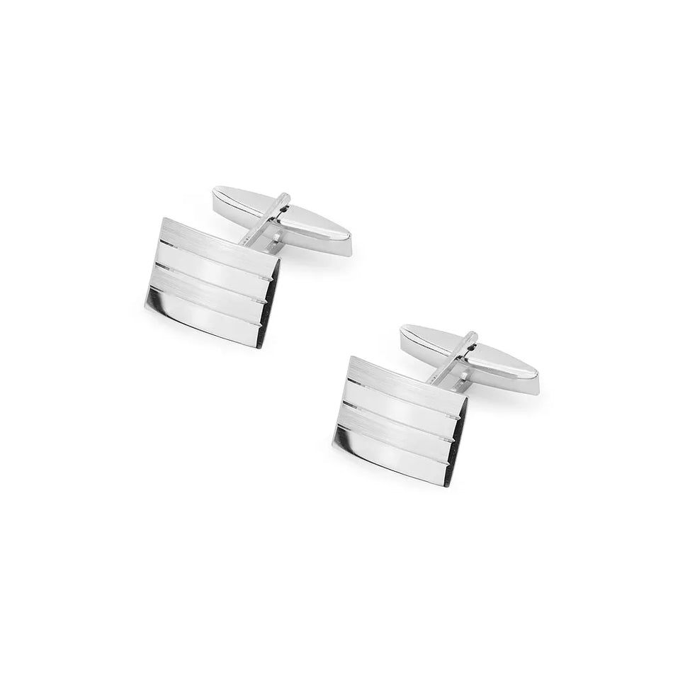 Men's Silver Cufflinks