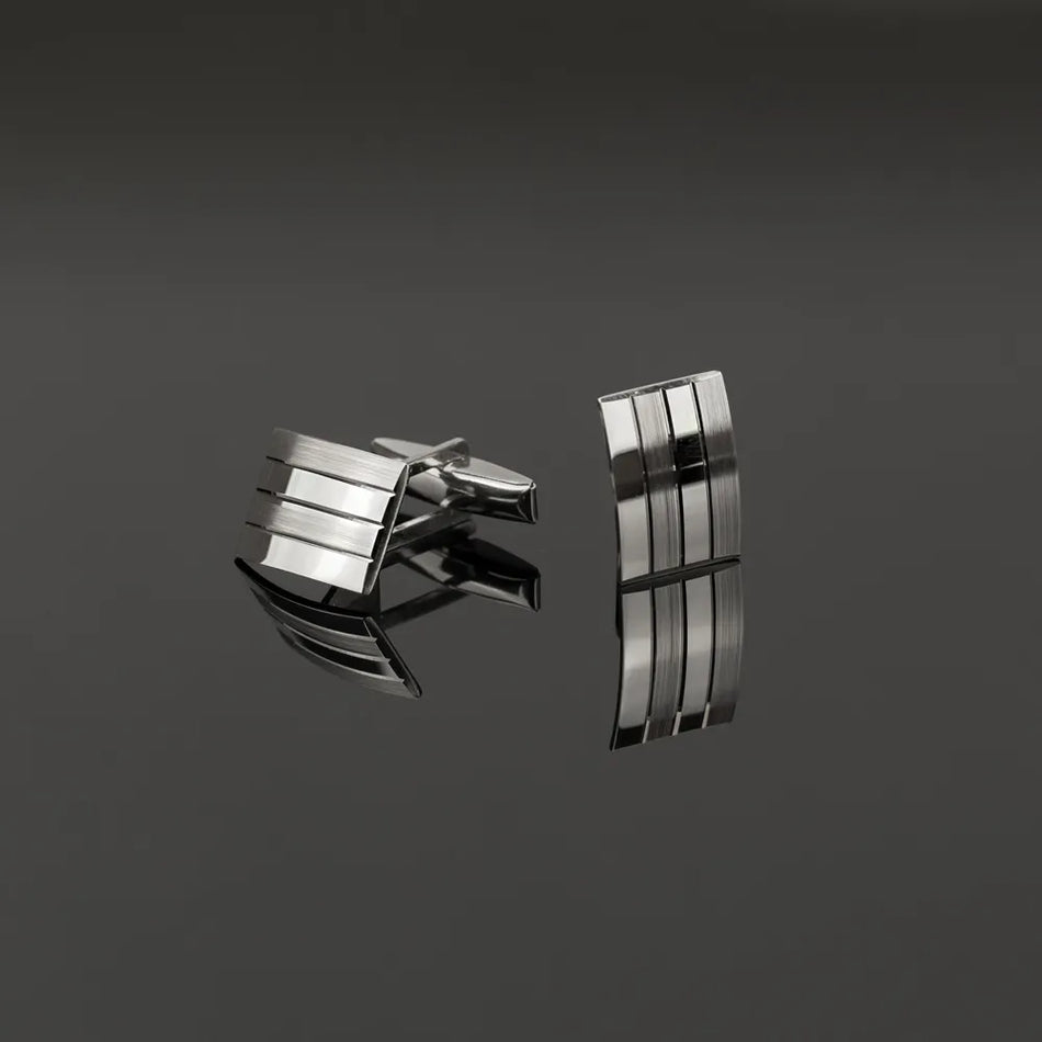 Men's Silver Cufflinks