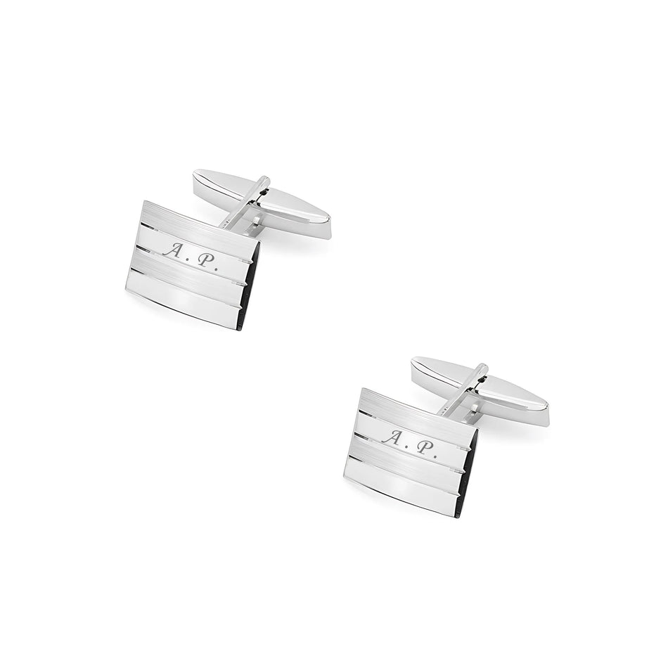 Men's Silver Cufflinks