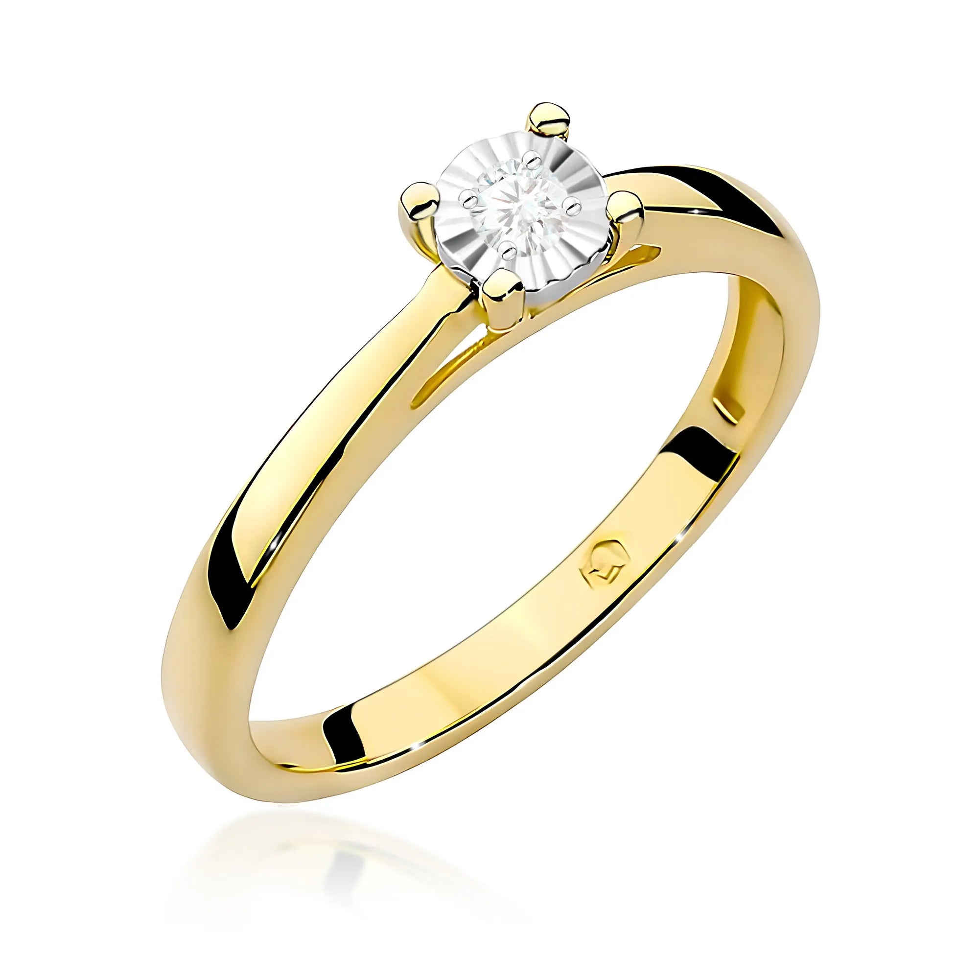 gold-ring-with-0-08ct-lab-diamond-and-w0007-ldw-01