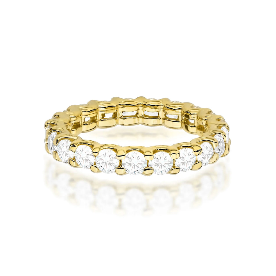 Eternity-Ring aus 585er Gelbgold mit Diamanten 1,44–1,76ct 