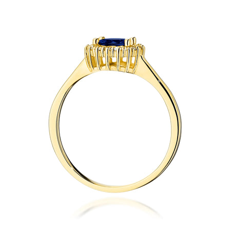 gold-ring-050ct-sapphire-and-diamonds-flower