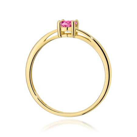 gold-ring-with-0-50ct-pink-topaz-w0685-top-01