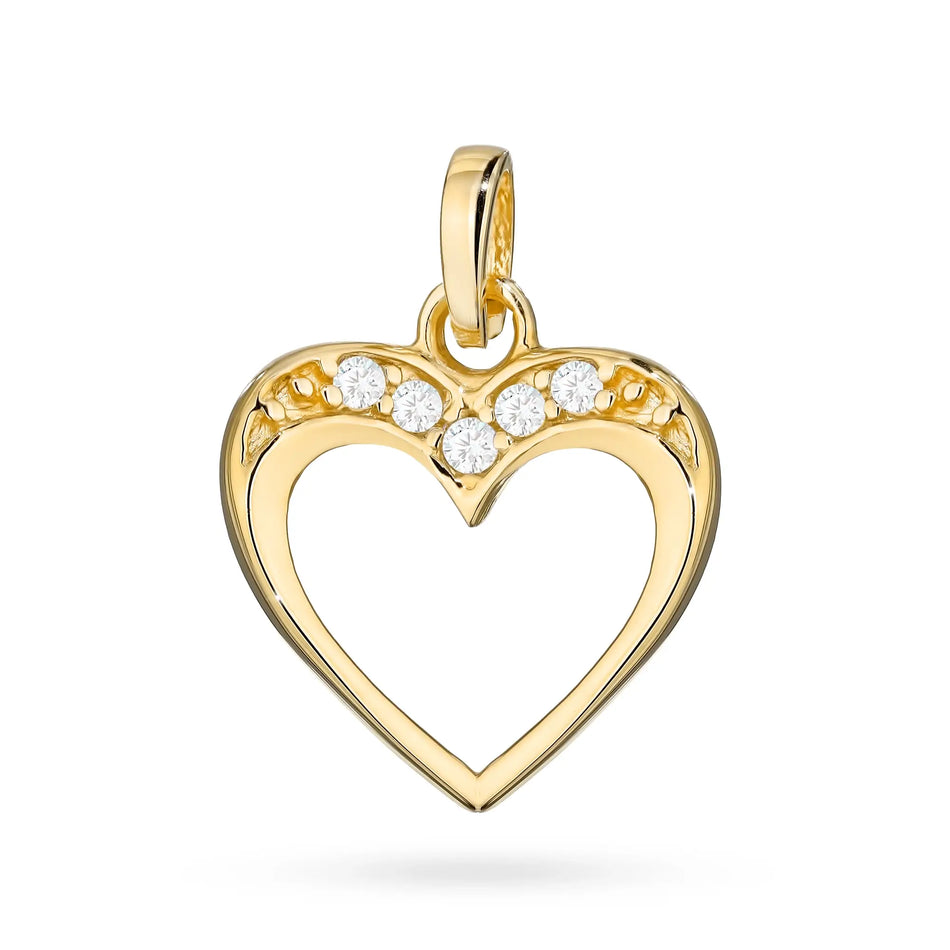 gold-pendant-with-zirconia-heart-z250-585-b