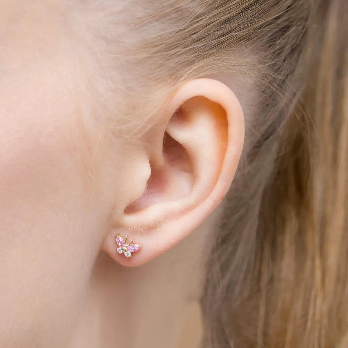 gold-stud-earrings-with-zirconia-butterfly-k013-14k-585