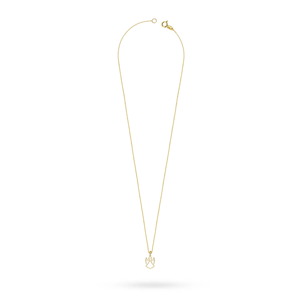 Goldene Halskette ist ein ausgezeichnetes Geschenk für eine geliebte Person. Die in 14K(585) Gold gefasste Halskette wird in einer eleganten Schachtel, einem Geschenksäckchen und einem Schmuckputztuch verpackt.