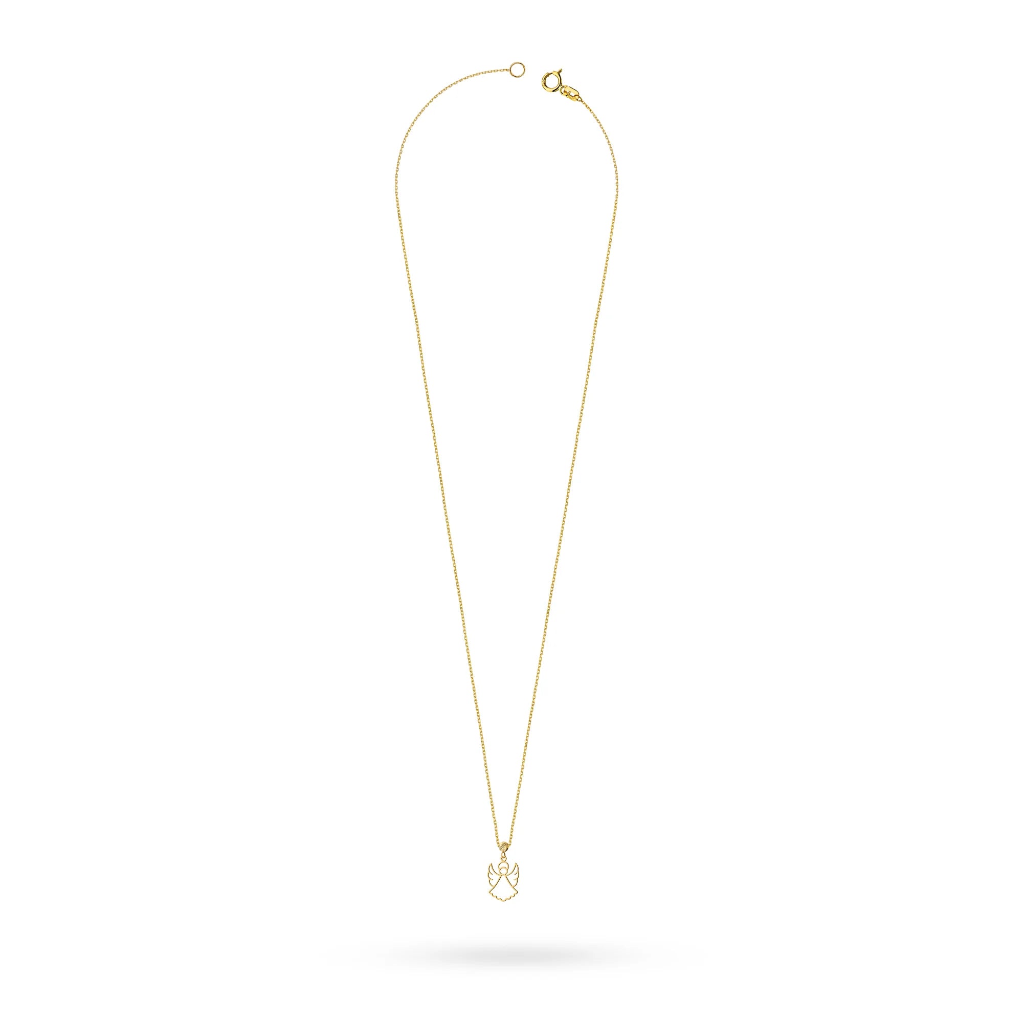 Goldene Halskette ist ein ausgezeichnetes Geschenk für eine geliebte Person. Die in 14K(585) Gold gefasste Halskette wird in einer eleganten Schachtel, einem Geschenksäckchen und einem Schmuckputztuch verpackt.