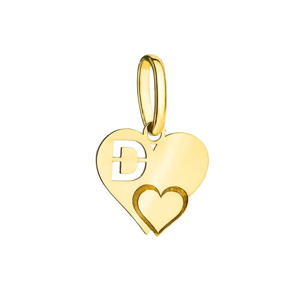 Anhänger aus 14-karätigem Gold ist ein zeitloser Ausdruck von Eleganz. Perfektes Geschenk für Mutter, Schwester, Ehefrau oder Tochter
