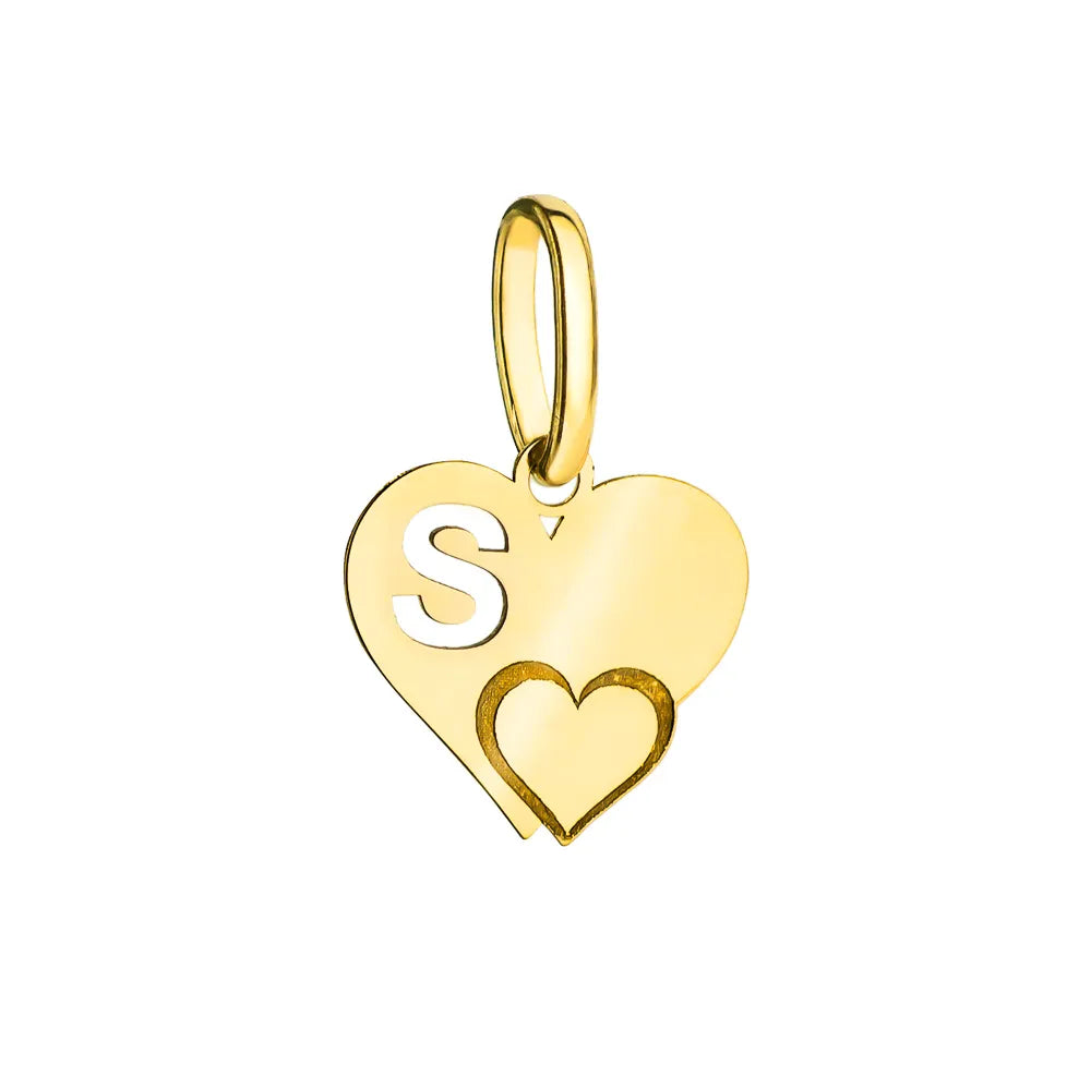 Anhänger aus 14-karätigem Gold ist ein zeitloser Ausdruck von Eleganz. Perfektes Geschenk für Mutter, Schwester, Ehefrau oder Tochter