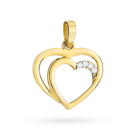 Anhänger aus 14-karätigem Gold ist ein zeitloser Ausdruck von Eleganz. Perfektes Geschenk für Mutter, Schwester, Ehefrau oder Tochter