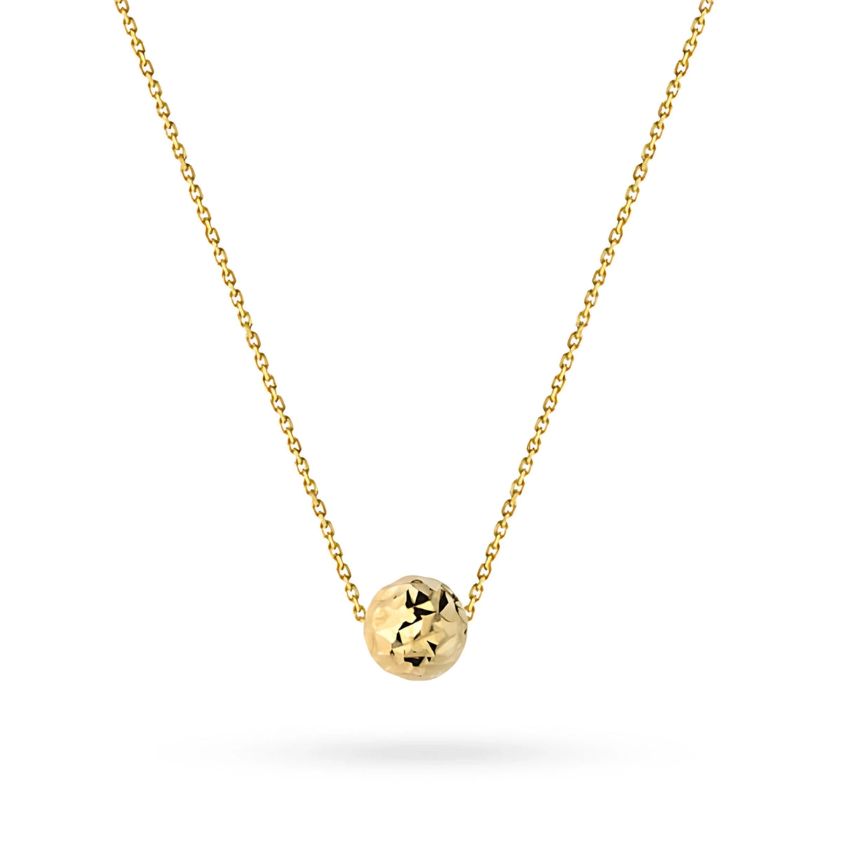 Diese Halskette aus 14-karätigem Gold ist ein exklusives Schmuckstück. Goldschmuck ist eine ausgezeichnete Wahl als Geschenk.