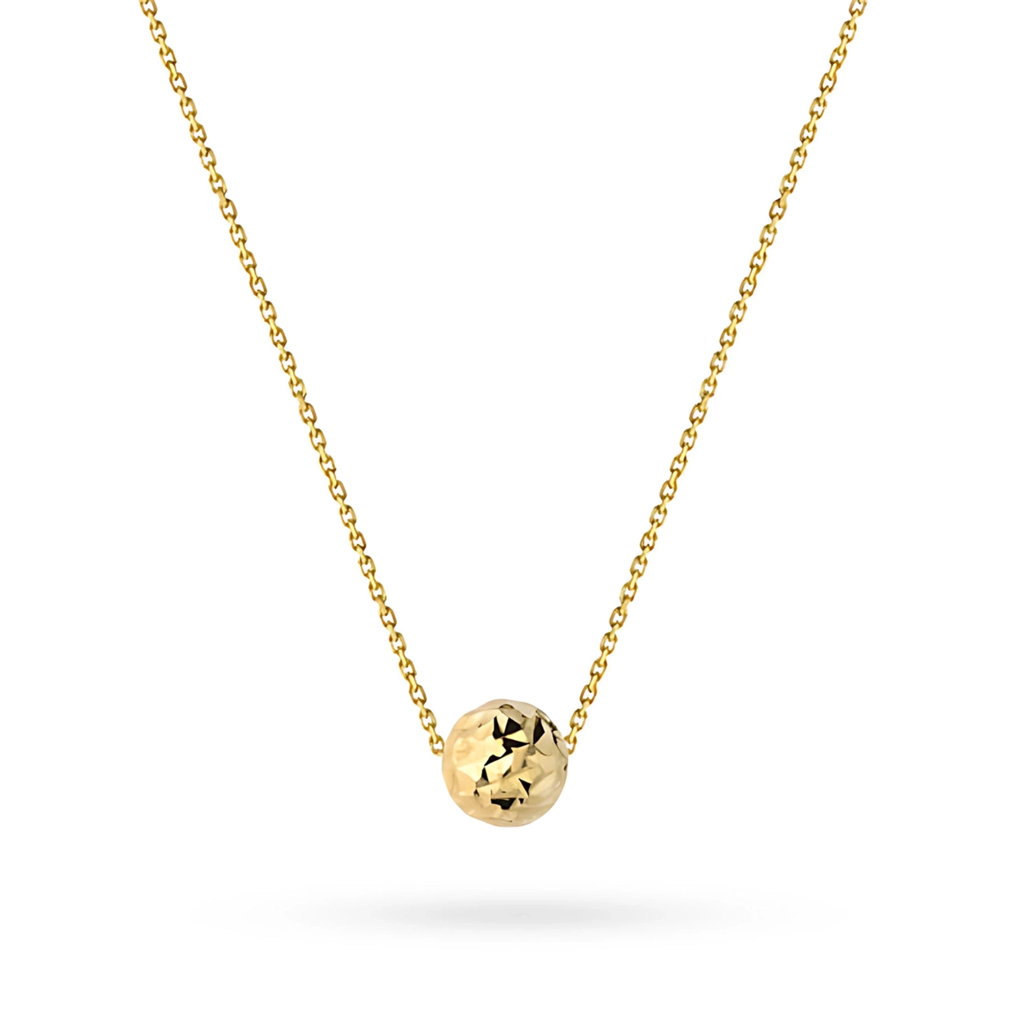 Diese Halskette aus 14-karätigem Gold ist ein exklusives Schmuckstück. Goldschmuck ist eine ausgezeichnete Wahl als Geschenk.