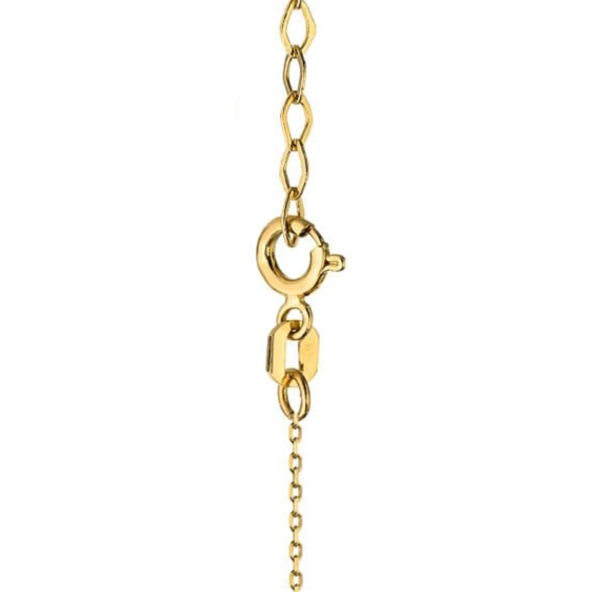 Diese Halskette aus 14-karätigem Gold ist ein exklusives Schmuckstück. Goldschmuck ist eine ausgezeichnete Wahl als Geschenk.